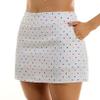 Zac & Rachel Women's New Millennium Pull-On Skort, White Multi Dot, 14 view 2