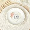 Personalized Jewelry Dish, Engagement Ring Dish, Custom Couple Initial Trinket Dish, Ceramic Jewelry Tray, Wedding Ring Holder, Engaged Gifts for Couple, Engagement Gifts, 4" view 1