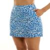 Zac & Rachel Women's New Millennium Pull-On Skort, Nebulas Blue Multi, 14 view 2