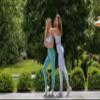 90 Degree By Reflex High Waist Power Flex Tummy Control Leggings - Satellite - XXXL view 3