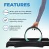 Chirp Wheel Base - No Balance Needed, Stability & Support for Rollers, Achieve Deep & Satisfying Massages, Back Pain, Reliable Design, Compatible with All Chirp Models Except XL (Wheels Not Included) view 3