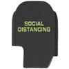 NDZ Performance Slide Cover Back Plate for Sig P365 P365X P365 XL P365 X Macro 9mm .380, Black Aluminum with Light Green Laser Engraved Trending Images - Social Distancing view 1