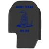 NDZ Performance Slide Cover Back Plate for Sig P365 P365X P365 XL P365 X Macro 9mm .380, Black Aluminum with Dark Blue Laser Engraved Patriotic Images - Don't Tread On Me Top and Bottom view 1