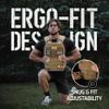 AmStaff Fitness Weighted Vest - Adjustable Weight Vests for Men & Women - Versatile Wearable Weighted Vest for Fitness Workouts, Strength and Endurance Training, Running view 3