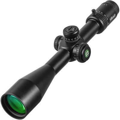 DIANA HD 6-24X50 FFP Riflescope, 30 mm Tube First Focal Plane Wide Field of View 1/8 MOA Shooting Hunting Scope