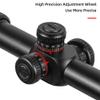 DIANA HD 6-24X50 FFP Riflescope, 30 mm Tube First Focal Plane Wide Field of View 1/8 MOA Shooting Hunting Scope view 3