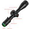 DIANA HD 6-24X50 FFP Riflescope, 30 mm Tube First Focal Plane Wide Field of View 1/8 MOA Shooting Hunting Scope view 4