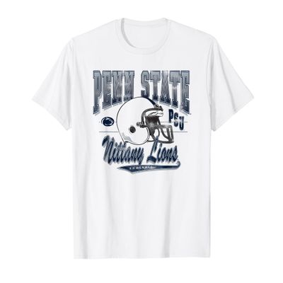 Penn State Nittany Lions Vintage Football 90's PSU White T-Shirt