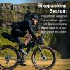 Osprey Escapist Biking Frame Bag for Men and Women, Black, Medium view 3