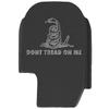NDZ Performance Slide Cover Back Plate for Sig P365/P365X/P365XL/P365X Macro - 9mm/.380, Black Aluminum with Silver Laser Engraved Patriotic Images - Don't Tread On Me view 1