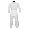TRUESAGA - Regular Taekwondo Gi Pull Over Uniform 8 Oz Cotton-Poly Light Weight Plain No Logo (White With Black Trim, 00) view 4