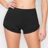 ALWAYS Women's Super Soft Casual Yoga Workout Shorts with Hem Black S view 3