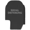 NDZ Performance Slide Cover Back Plate for Sig P365 P365X P365 XL P365 X Macro 9mm .380, Black Aluminum with Silver Laser Engraved Trending Images - Social Distancing view 1