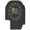 NDZ Performance Slide Cover Back Plate for Sig P365 P365X P365 XL P365 X Macro 9mm .380, Black Aluminum with Flat Dark Earth Laser Engraved Trending Images - US Flag Wave Star Circle view 1