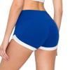 ALWAYS Women's Super Soft Casual Yoga Workout Shorts with Hem RoyalBlue White S view 1