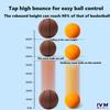 IVMqclicc Silent Basketball, Quiet Basketball Dribbling Indoor, The Handleshh Silent Basketball, Hushhandle Silent Foam Basketball, Mute Basketball,high-Resilience,Safe, Soft (No.7/9.4in, Brown) view 2