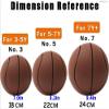 IVMqclicc Silent Basketball, Quiet Basketball Dribbling Indoor, The Handleshh Silent Basketball, Hushhandle Silent Foam Basketball, Mute Basketball,high-Resilience,Safe, Soft (No.7/9.4in, Brown) view 3