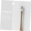 Happyyami 1 Set Baseball Storage Rack Baseball Bat Showing Bat Support Wall Mounted Bat Rack Baseball Holder Baseball Display Wall Mount Display Bat Household Acrylic Softball Bat view 2