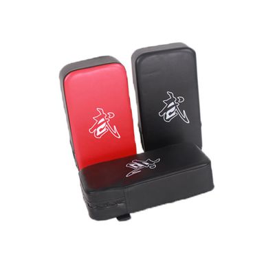 GANAZONO 1piece Kickboxing Training Foot Pad Red Taekwondo Pu Pad for Kicks Lightweight Sparring Equipment for Karate and Martial Arts Practice