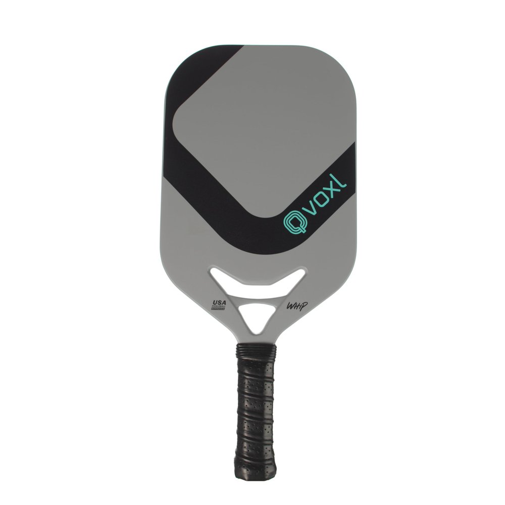 Edgeless Lightweight Pickleball Paddle - Voxl Whip | Aerodynamic Channel, Edgeless Design, Carbon Fiber, 13mm Core, Vox-Grit Spin Surface, Premium Power Pickleball Paddle, USAPA Approved