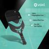 Edgeless Lightweight Pickleball Paddle - Voxl Whip | Aerodynamic Channel, Edgeless Design, Carbon Fiber, 13mm Core, Vox-Grit Spin Surface, Premium Power Pickleball Paddle, USAPA Approved view 4