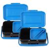 2Pcs Portable Bait Box Multi-Function Fishing Tackle Organizer with Air Vent Design for Live Bait Breathable Storage for Outdoor Fishing Gear and Sealing Tackle Supply view 1