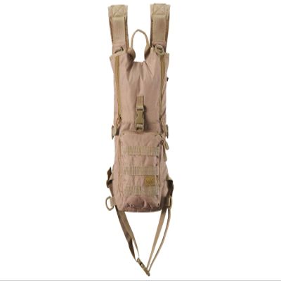 Lancer Tactical Lightweight Nylon Hydration Backpack - Ideal for EDM Music Festivals, Hiking, Running, Cycling, Airsoft, Hunting, and Climbing (Coyote Brown, One Size)