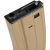 GoldenBall-Sentinel Gears 330 Rounds M4 / M16 High Cap Airsoft AEG Magazine w/Pull Tab - TAN (5 Pack) view 2