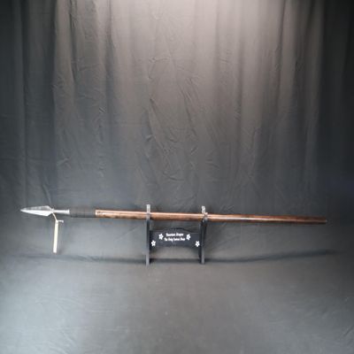 Real Handmade 68" High Carbon Steel Spear, 100% Battle Ready Sharp, Quench Harden Tip, Makers Mark, Viking Spear, Samurai Spear, Tactical Short Spear