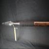Real Handmade 68" High Carbon Steel Spear, 100% Battle Ready Sharp, Quench Harden Tip, Makers Mark, Viking Spear, Samurai Spear, Tactical Short Spear view 2