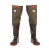 BcoMfy Men's Fishing Hip Waders Boots, 23.6in High Knee Wading Boots, For Waterfowl Hunting And Fly Fishing (Color : Black, Size : 5.5) view 1