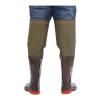 BcoMfy Men's Fishing Hip Waders Boots, 23.6in High Knee Wading Boots, For Waterfowl Hunting And Fly Fishing (Color : Black, Size : 5.5) view 4