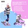 SUPER YOUNGSTER Adjustable Inline Skates for Boys Girls Ages 4-12 with Light Up Wheels, Roller Skates Blades for Youth Kids Indoor & Outdoor Beginners view 2