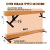 FC FUNCHEER Adjustable balane Beam for Kids - 8FT Gymnastics Beam - high and Low Floor Beam for All Gymnastic Levels-Professional Gymnastic Equipment for Home and Gym Center view 3