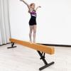 FC FUNCHEER Adjustable balane Beam for Kids - 8FT Gymnastics Beam - high and Low Floor Beam for All Gymnastic Levels-Professional Gymnastic Equipment for Home and Gym Center view 4