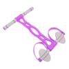 BRIGHTFUFU Pedal Resistance Rope Sit-Up Assistant Foot Pedal Elastic Band for Home Fitness Chest Expansion Trainer Adjustable Resistance for Core Strength Training view 1