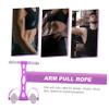 BRIGHTFUFU Pedal Resistance Rope Sit-Up Assistant Foot Pedal Elastic Band for Home Fitness Chest Expansion Trainer Adjustable Resistance for Core Strength Training view 3