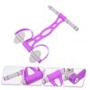 BRIGHTFUFU Pedal Resistance Rope Sit-Up Assistant Foot Pedal Elastic Band for Home Fitness Chest Expansion Trainer Adjustable Resistance for Core Strength Training view 4
