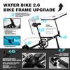 Spatium 2.0 Model Water Bike for Lake Inflatable Pontoon with Pedal Water Bicycles with 3-Blade Propeller for Water SportsBlack White Color view 2