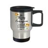 Bible verse coffee mug, bible verse travel mug, Christian gifts for women, Joshua 1:9, Inspirational coffee mug, Be strong and courageous view 2