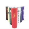 Decorvo Officially Licensed Collegiate Stainless Steel Tumbler - Double Walled Insulated Travel Tumbler with Slide Lid - 18 oz (Southern California Logo - Red) view 2