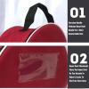 HALFS Fencing Helmet Bag Fencing Hat Storage Bag 1680D Oxford Cloth Fencing Equipment for Child and Adult Fencer (Thickness : Yellow, Size : 40x30x30cm) view 2