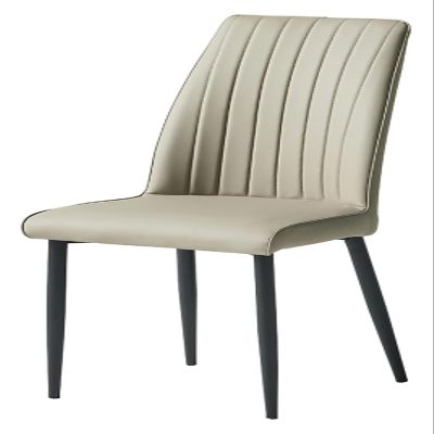 BytheM Chair Dining Chair,Backrest Chair, Pu Upholstered Desk Chair, Single Leisure Chair, Multifunctional Office Computer Chair (Color : D)