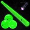 NiteSport Glow in The Dark Plastic Baseball Bat Set w/UV Light view 1