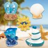 3D Beach Shoe Decoration Charms for Boy Girl Teens Men Women Adults view 2