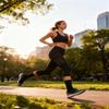 Amutost Crew Socks for Women,Athletic Hiking Running Compression Socks with Cushioned Support 3-6 Pairs view 2