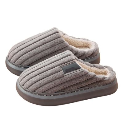 ALLC Women's Slippers Unisex Cotton Slippers Thick Soled Home Slippers Autumn and Winter Indoor Plush Slippers Home Plush Slippers Indoor Warm Plush Bedroom Shoes (Color : C, Size : 10-10.5)