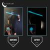 NiteSport Glow in The Dark Plastic Baseball Bat w/ 3 Glow in The Dark Plastic Baseballs Bundle UV Flashlight Included (Aquamarine) view 2