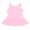YOOJIA Kids Girls Sparkly Figure Ice Skating Leotard Dress Gymnastic Ballet Dance Dress Competition Leotard Jumpsuit Pink 8 view 3