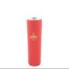 Decorvo Officially Licensed Collegiate Stainless Steel Tumbler - Double Walled Insulated Travel Tumbler with Slide Lid - 18 oz (Iowa St Logo - Red) view 1